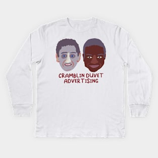 CRAMBLIN DUVET ADVERTISING Kids Long Sleeve T-Shirt